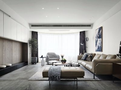 御锦城-119㎡-现代风效果图