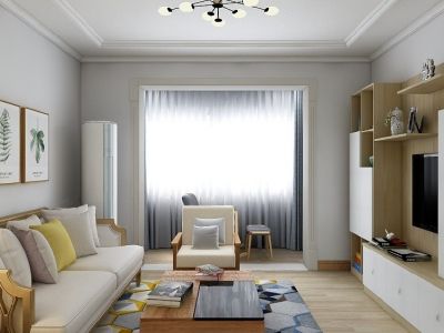 金茂府-80㎡-现代风效果图