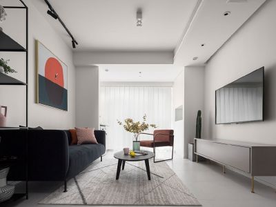 首创漫香郡-118㎡-现代风效果图