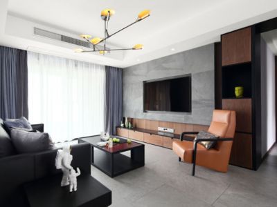 恒大华城天地苑-140㎡-现代风效果图