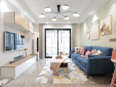 成亿花园-100㎡-北欧风效果图