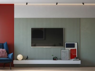 利君未来城-80㎡-现代风效果图