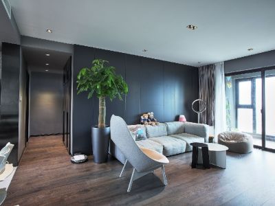 华悦家园-145㎡-现代风效果图