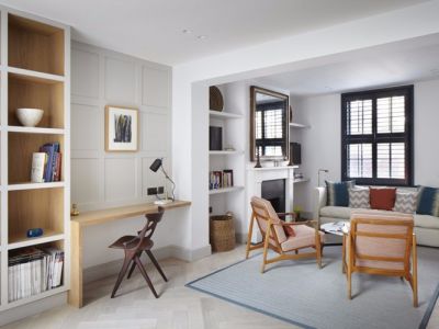 仁恒西郊花园-142㎡-现代风效果图