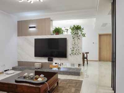 万邦都市花园-143㎡-现代风效果图