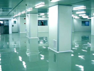 化妆品厂-1000㎡-简约风效果图