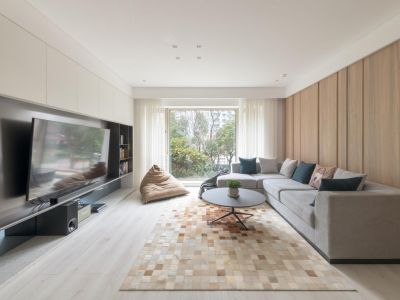 合悦华府-142㎡-现代风效果图