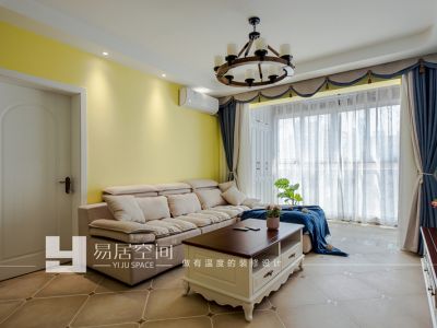 馨汇南苑-105㎡-现代风效果图