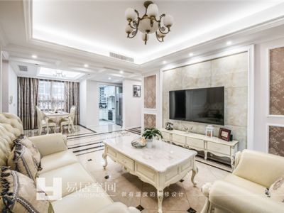 骏丰嘉骊花园-130㎡-现代风效果图