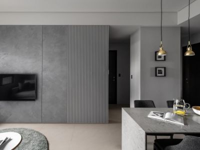 旭景清园-111㎡-现代风效果图