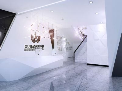 医疗美容整形医院-1600㎡-现代风效果图