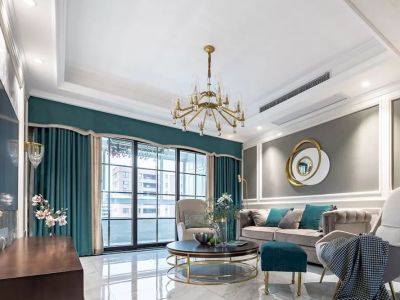 金地格林郡-155㎡-现代风效果图