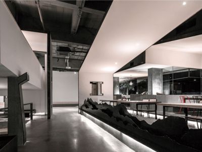 餐饮空间-800㎡-现代风效果图