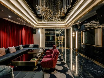 PUZZLE量贩KTV-2000㎡-后现代风效果图