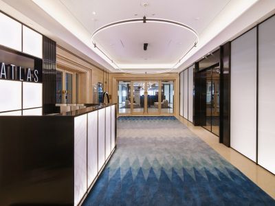 共享办公室-366㎡-现代风效果图