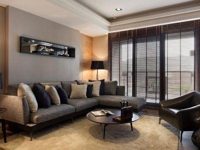 金丽豪苑-91㎡-现代风效果图