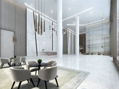 办公室-650㎡-现代风效果图