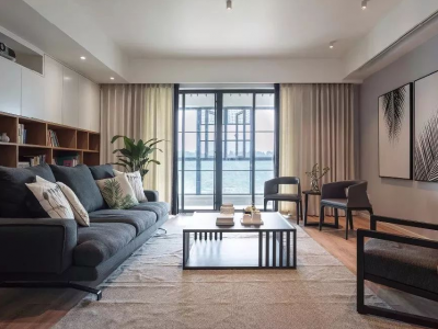 宝能城-180㎡-简约风效果图