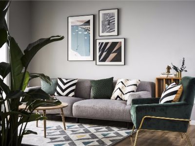 京基·御景峯-119㎡-欧式风效果图