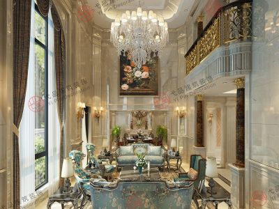 俐马花园-400㎡-欧式风效果图