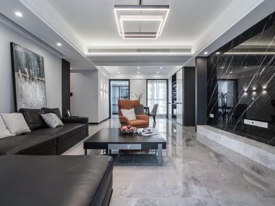 榕江云玺锦庭-98㎡-现代风效果图