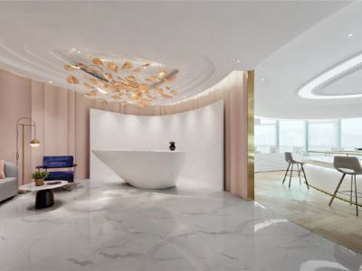 珠宝店-240㎡-现代风效果图