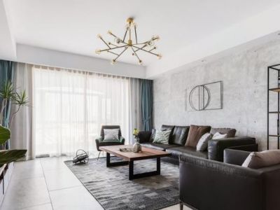 广兴源圣拿威-95㎡-北欧风效果图