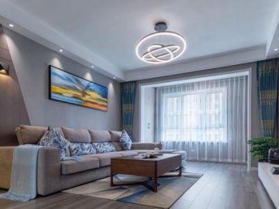 仙桐馨苑-134㎡-现代风效果图