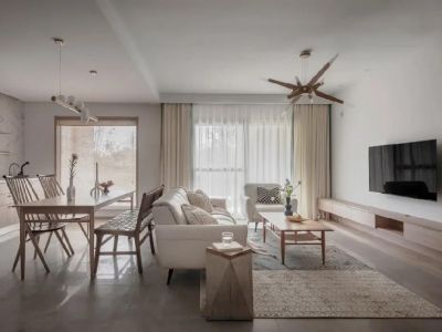 前海东岸-124㎡-日式风效果图