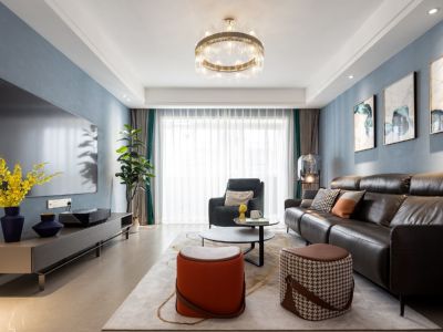 双玺花园-112㎡-现代风效果图