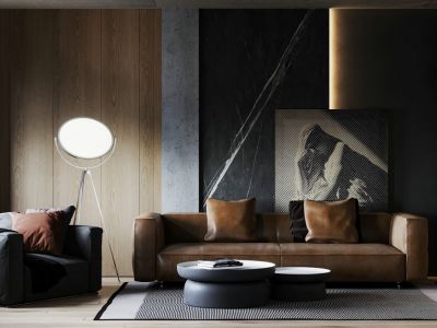 京基御景半山花园-109㎡-简约风效果图