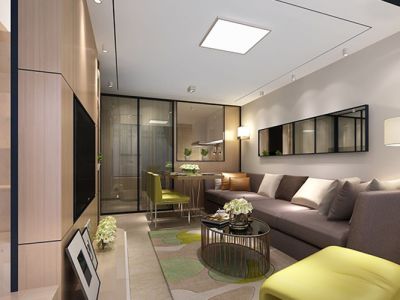 美罗家园宝欣苑一村-180㎡-现代风效果图