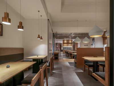 湘菜餐厅-238㎡-现代风效果图