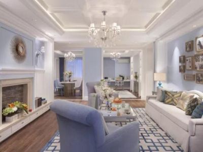 殷高小区-125㎡-美式风效果图