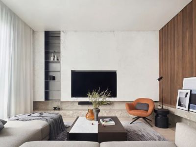 龙华金茂府-248㎡-现代风效果图