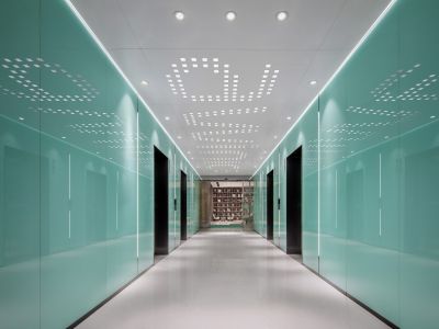 电子科技公司-1000㎡-现代风效果图