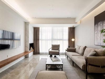 云映阁-110㎡-现代风效果图