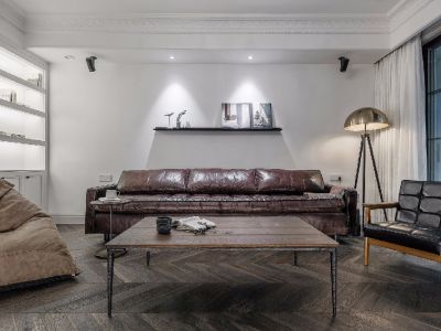 雅居乐花园-90㎡-美式风效果图