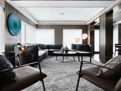 十二橡树庄园别墅-255㎡-现代风效果图