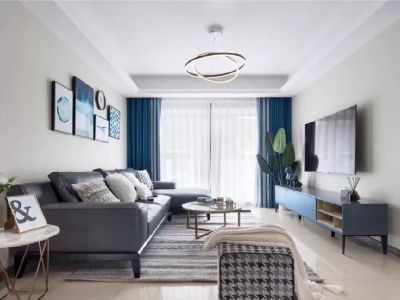 京基御景中央-115㎡-现代风效果图