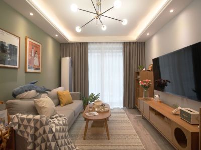 御华园-75㎡-北欧风效果图