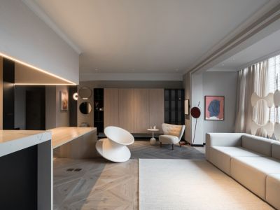 龙光玖誉府-89㎡-现代风效果图