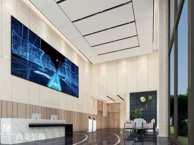 办公室-1500㎡-中式风效果图