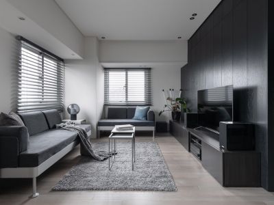 壹成中心璞誉府-82㎡-现代风效果图