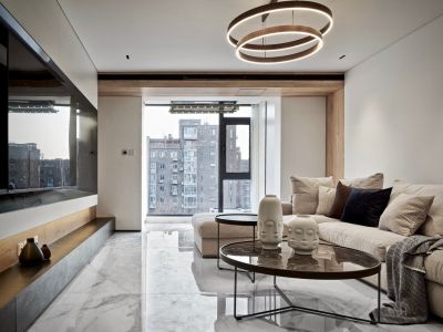 金地天润自在城-100㎡-现代风效果图