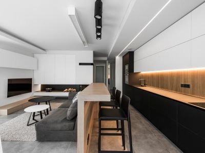 深国际万科和雅轩-118㎡-现代风效果图