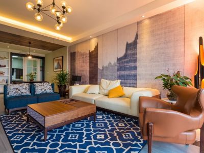 倚龙华庭-111㎡-北欧风效果图