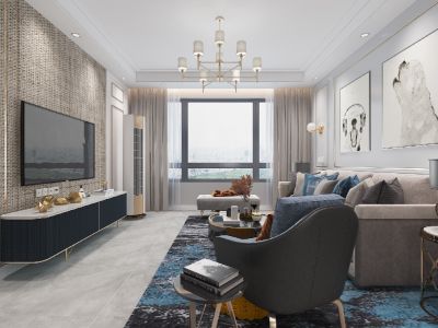 天峦湖-90㎡-北欧风效果图