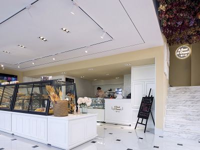 面包店-80㎡-现代风效果图