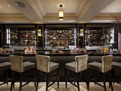 中餐厅-320㎡-新中式风效果图